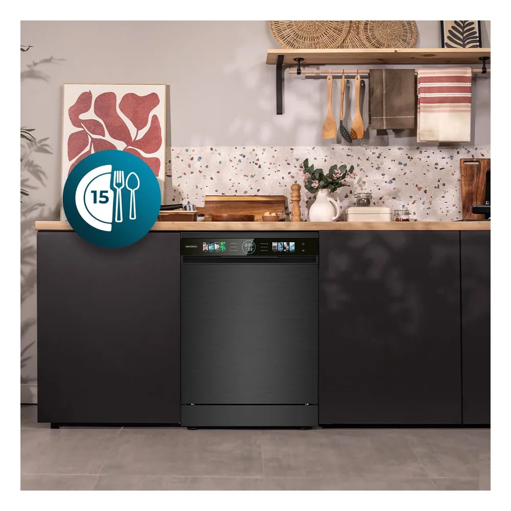 Cecotec Lave-vaisselle 15 couverts GQXH
