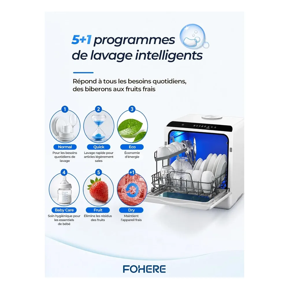 FOHERE Lave-vaisselle