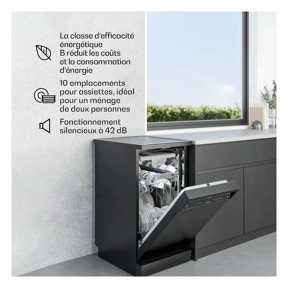 Klarstein Lave-vaisselle 10 couverts