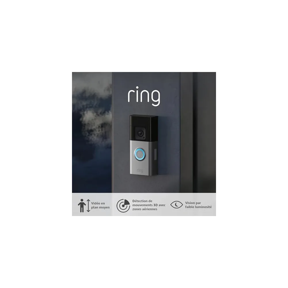 Ring Sonnette vidéo YMGJ