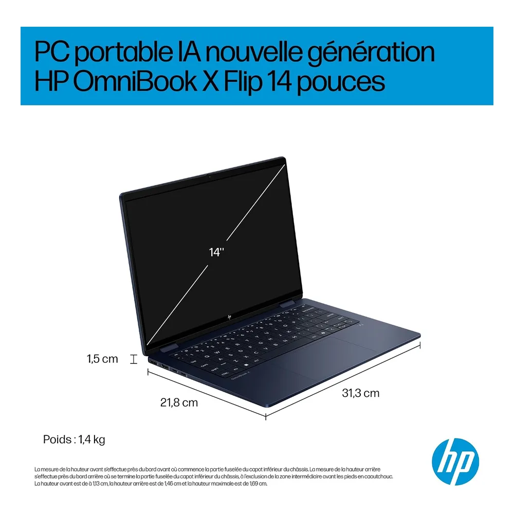 HP PC portable 16 Go 14-fm0000sf