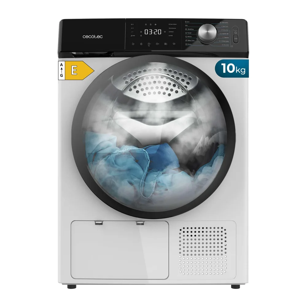 Cecotec Sèche-linge pompe à chaleur 10 kg