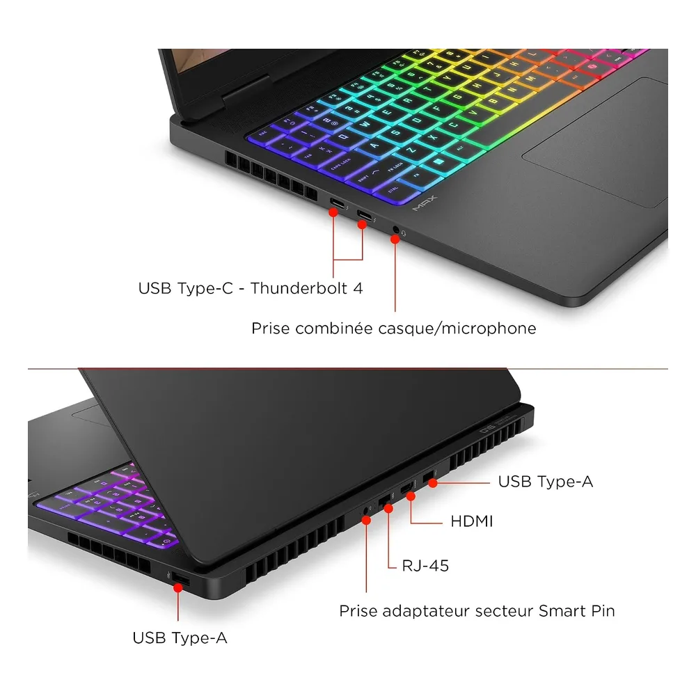 HyperX PC portable gaming 32 Go 16-ah0005sf