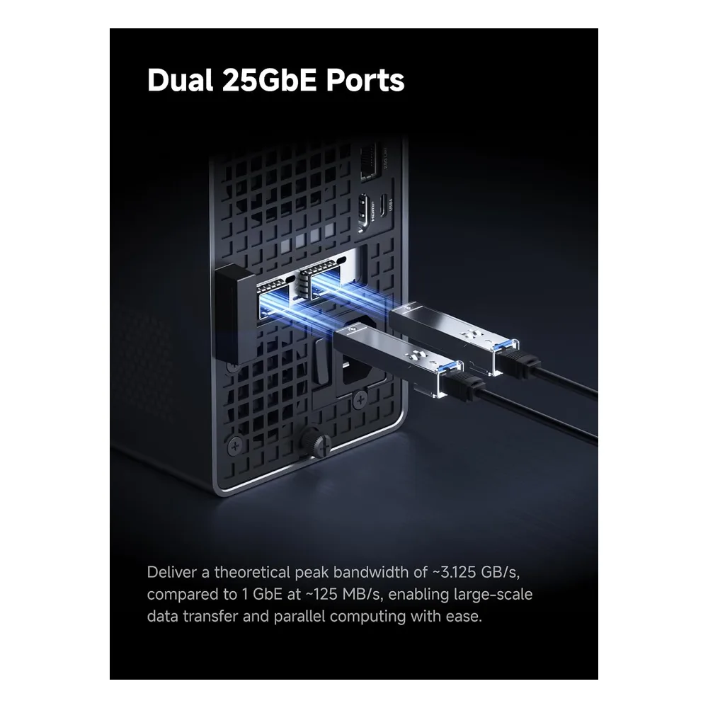 MINIS FORUM Mini PC 25GbE+10GbE+2.5GbE
