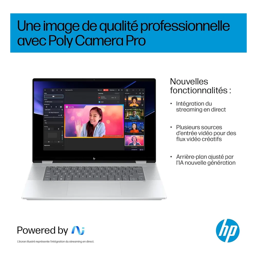 HP PC portable 16 Go 16-as0001sf