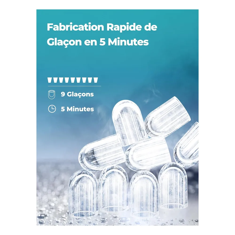 FOHERE Machine à glaçons RMK3