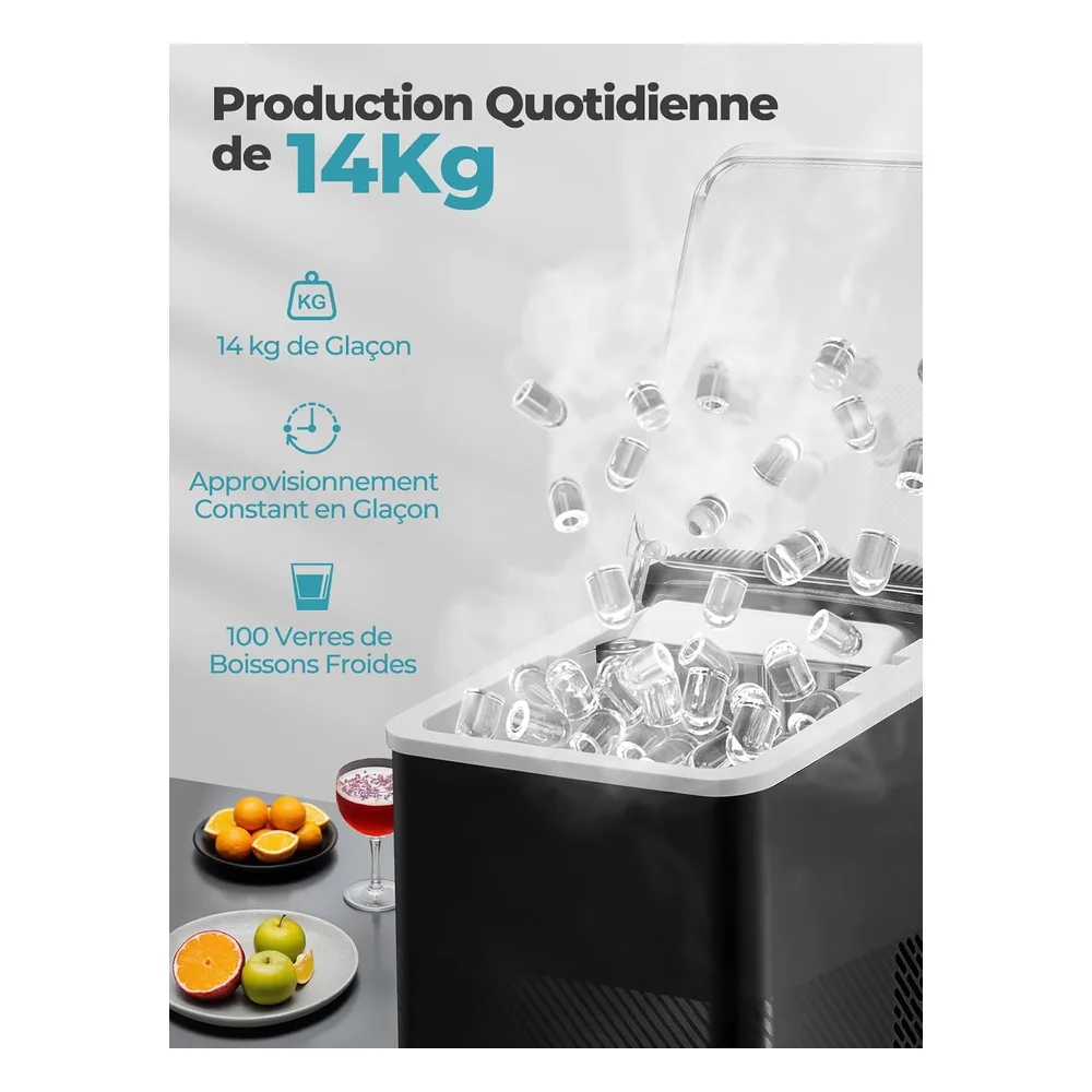 FOHERE Machine à glaçons RMK3