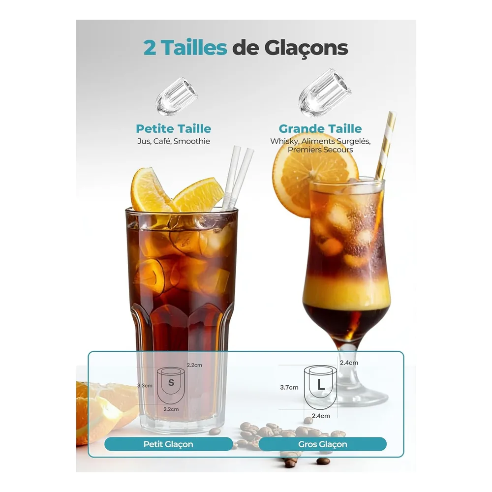 FOHERE Machine à glaçons RMK3