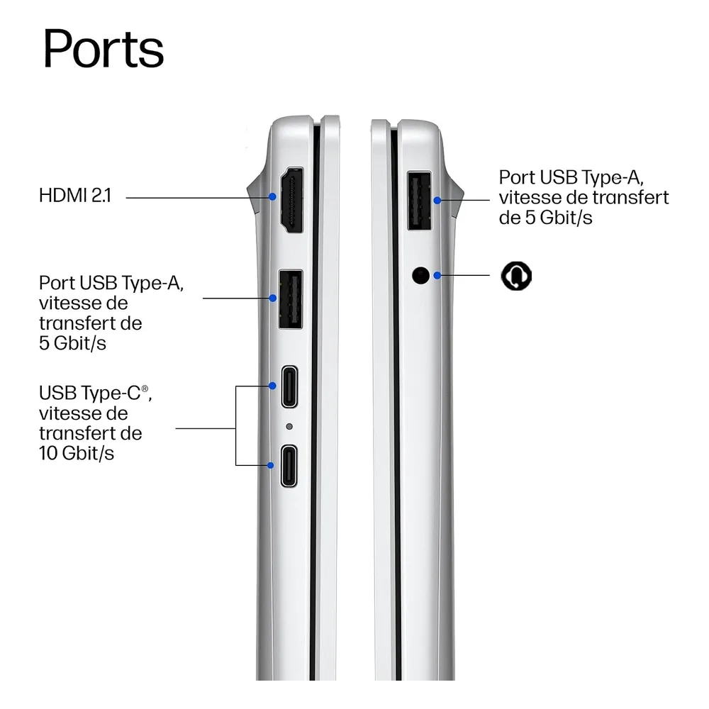 HP PC portable 16 Go 16-by0000sf