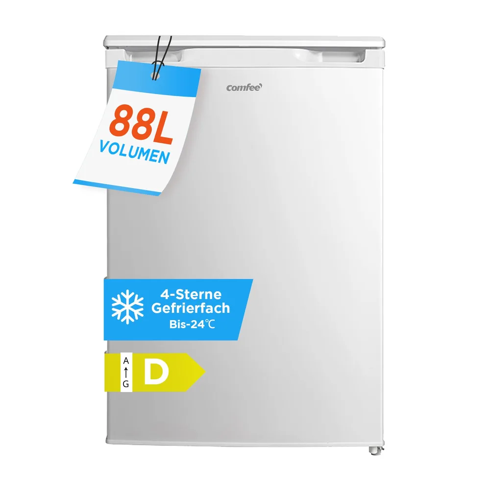 Comfee Congélateur 88 L RCU83WH3EU