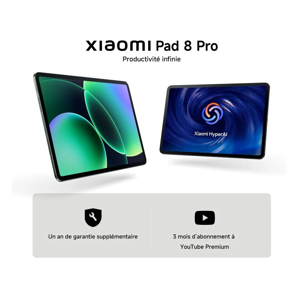 Xiaomi Tablette 256 Go 8+256GB