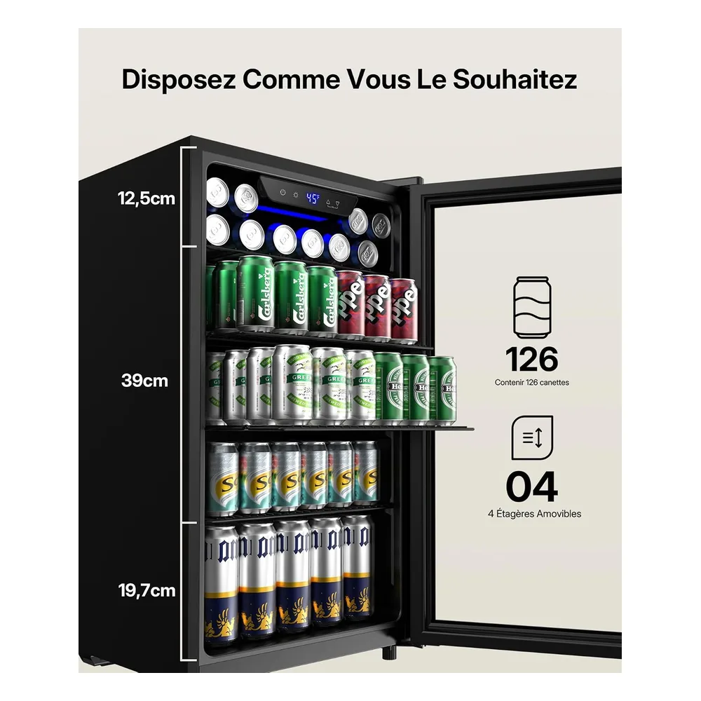 Upstreman Réfrigérateur 91 L