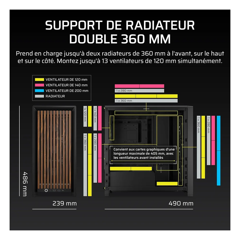 Corsair PC de bureau RS120