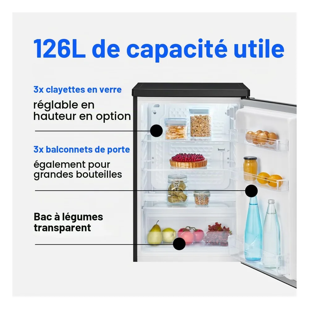 Bomann Réfrigérateur 126 L
