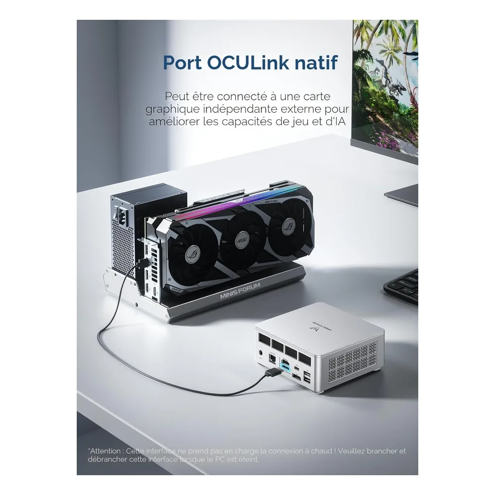 MINIS FORUM Mini PC 8845HS