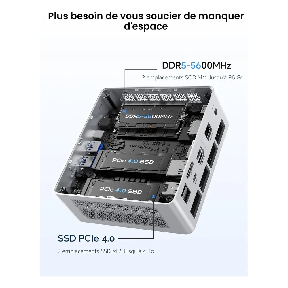 MINIS FORUM Mini PC 8845HS