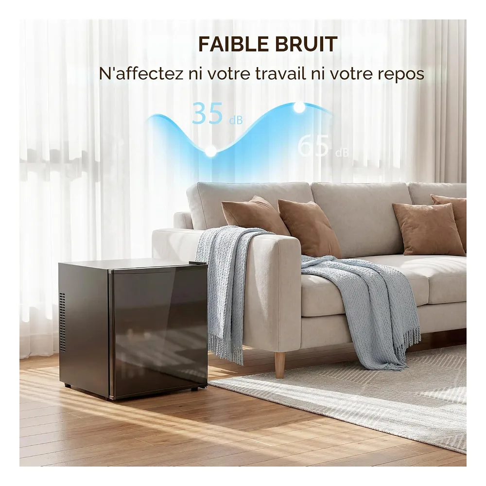 HOMCOM Réfrigérateur 44 L
