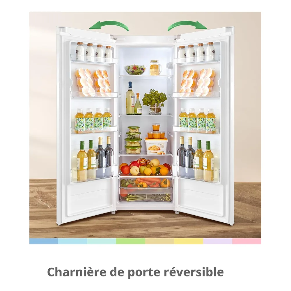 Comfee Réfrigérateur 230 L RCD235WH2EU