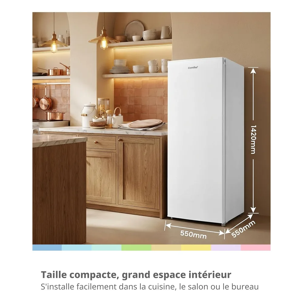 Comfee Réfrigérateur 230 L RCD235WH2EU