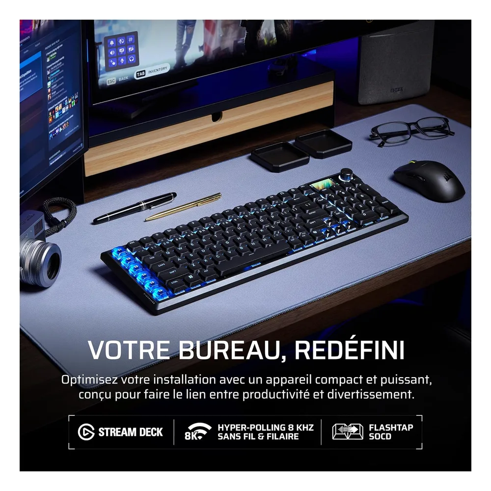 Corsair Clavier gaming 8000Hz