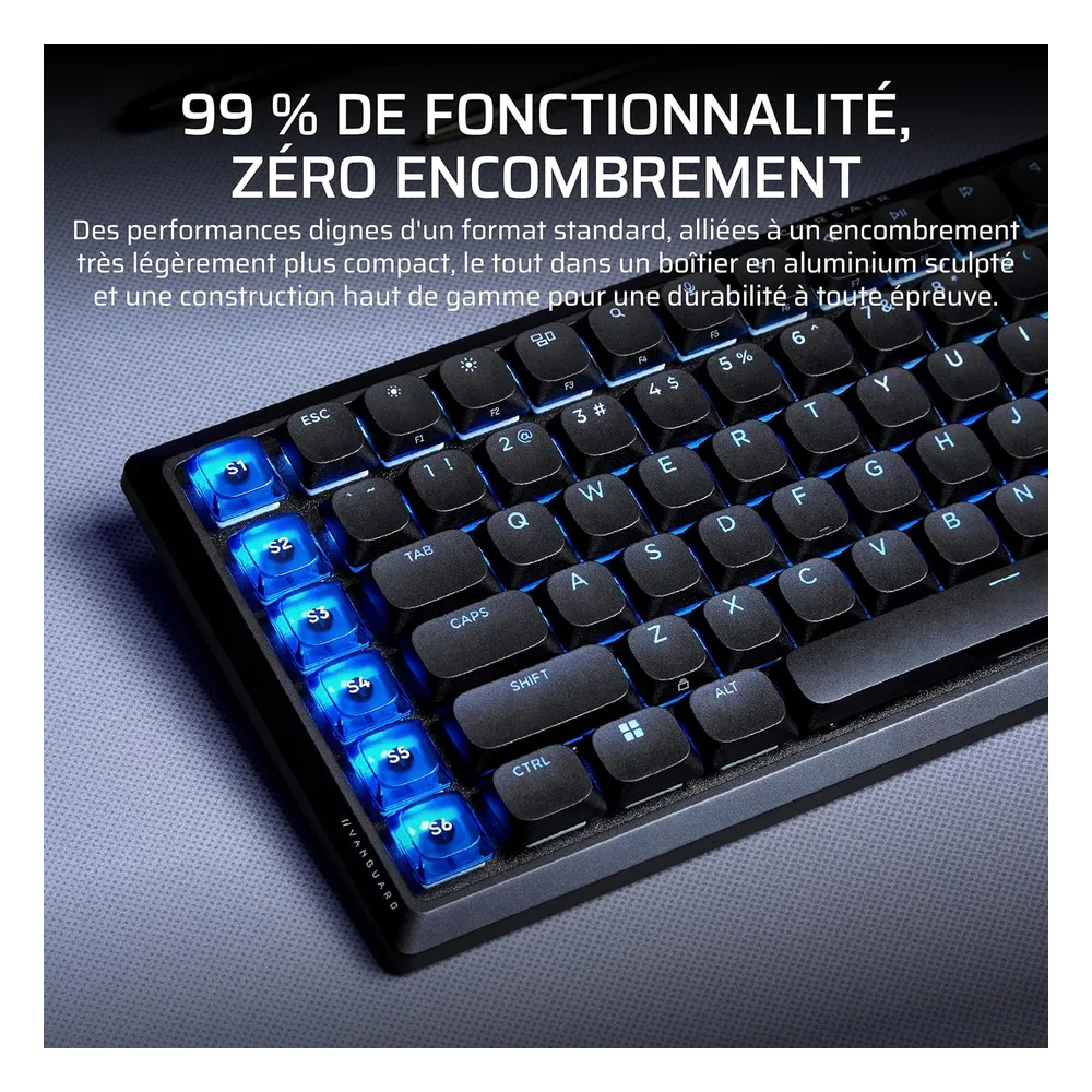 Corsair Clavier gaming 8000Hz