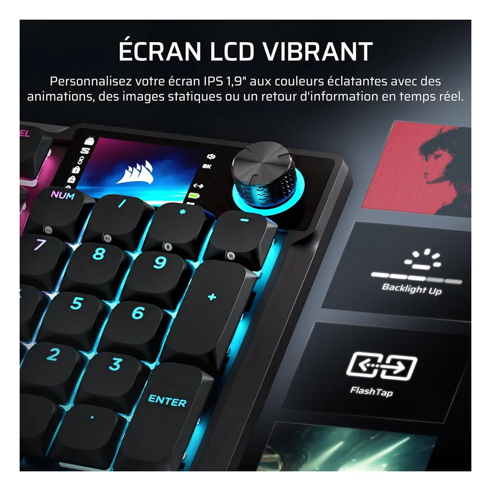 Corsair Clavier gaming 8000Hz