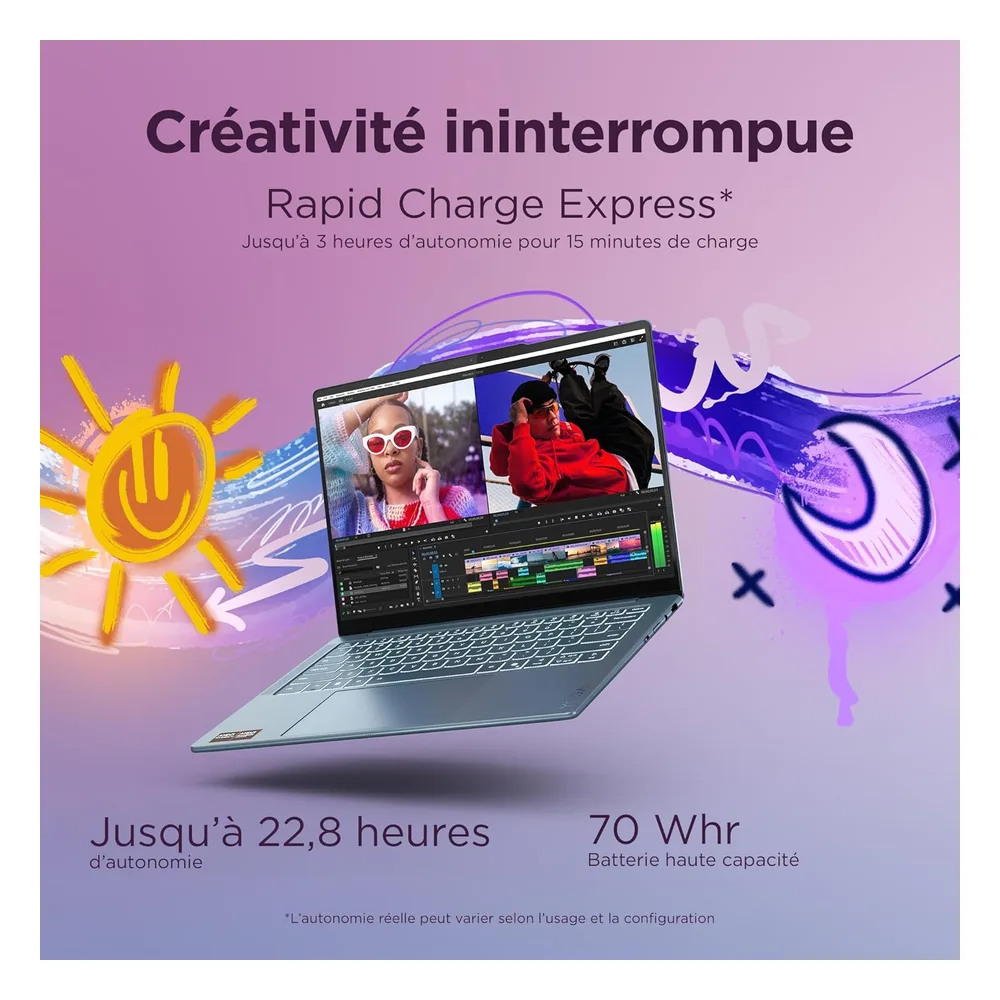 Lenovo PC portable 1 To 14AKP10