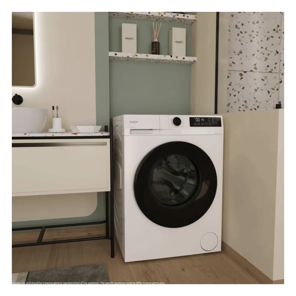Candy Lave-linge séchant GWD485SB6-S