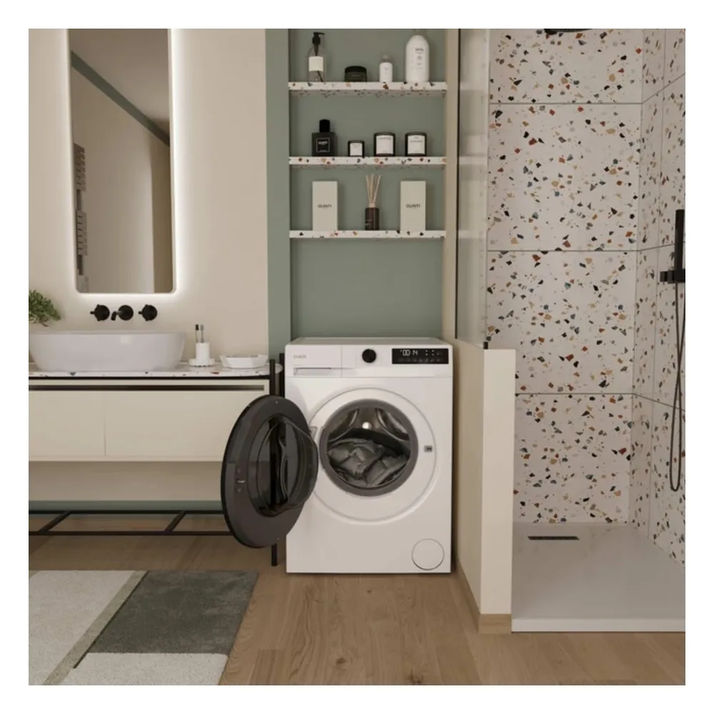 Candy Lave-linge séchant GWD485SB6-S