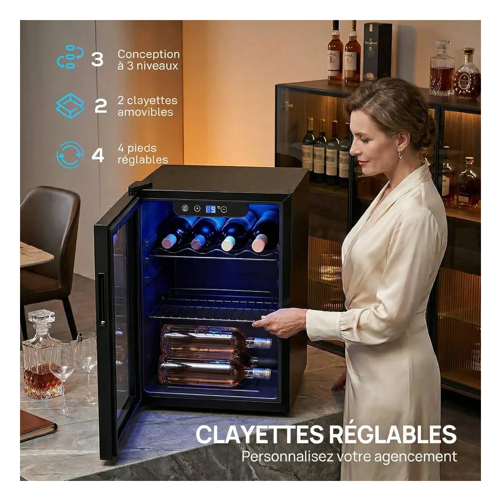 HOMCOM Cave à vin ZH36