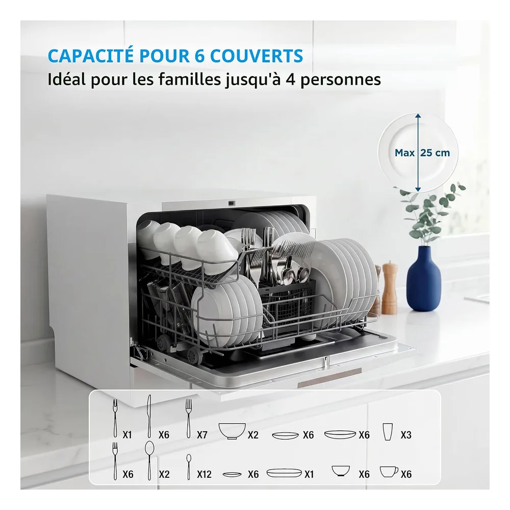 Midea Lave-vaisselle WMZC