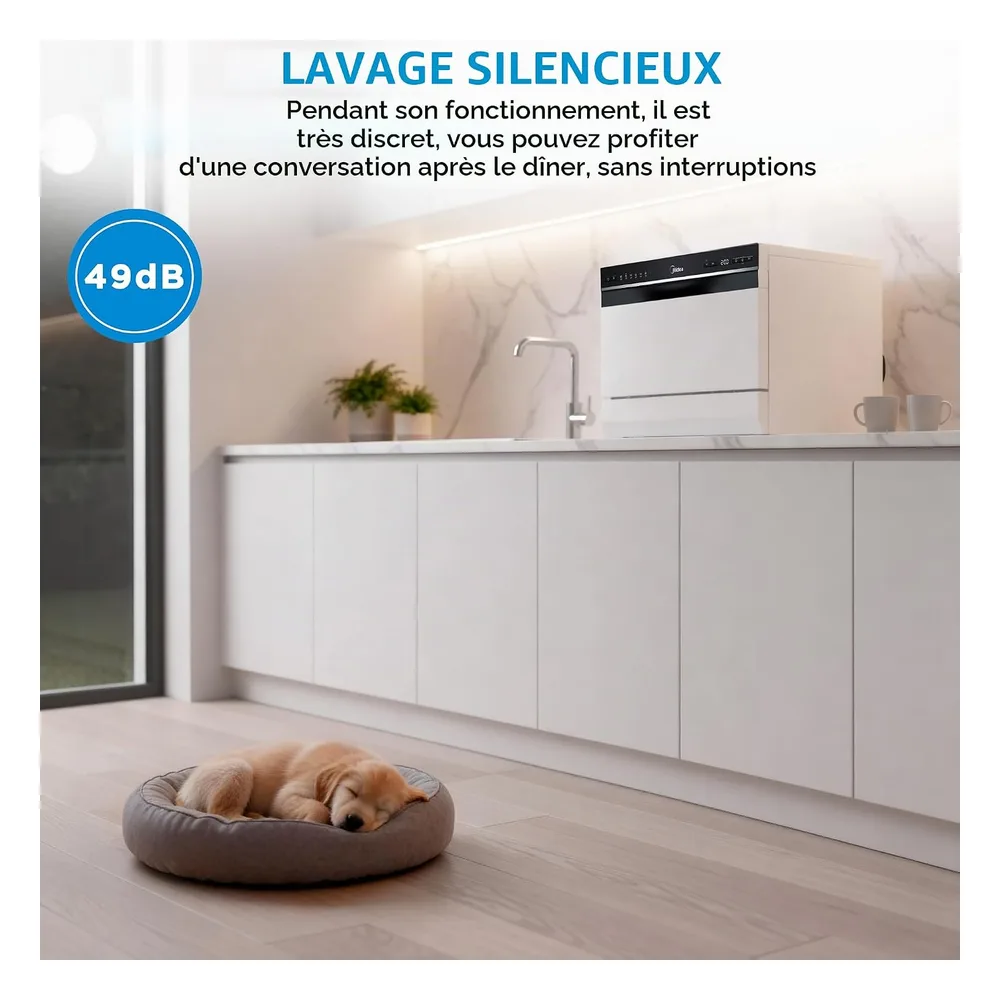 Midea Lave-vaisselle WMZC