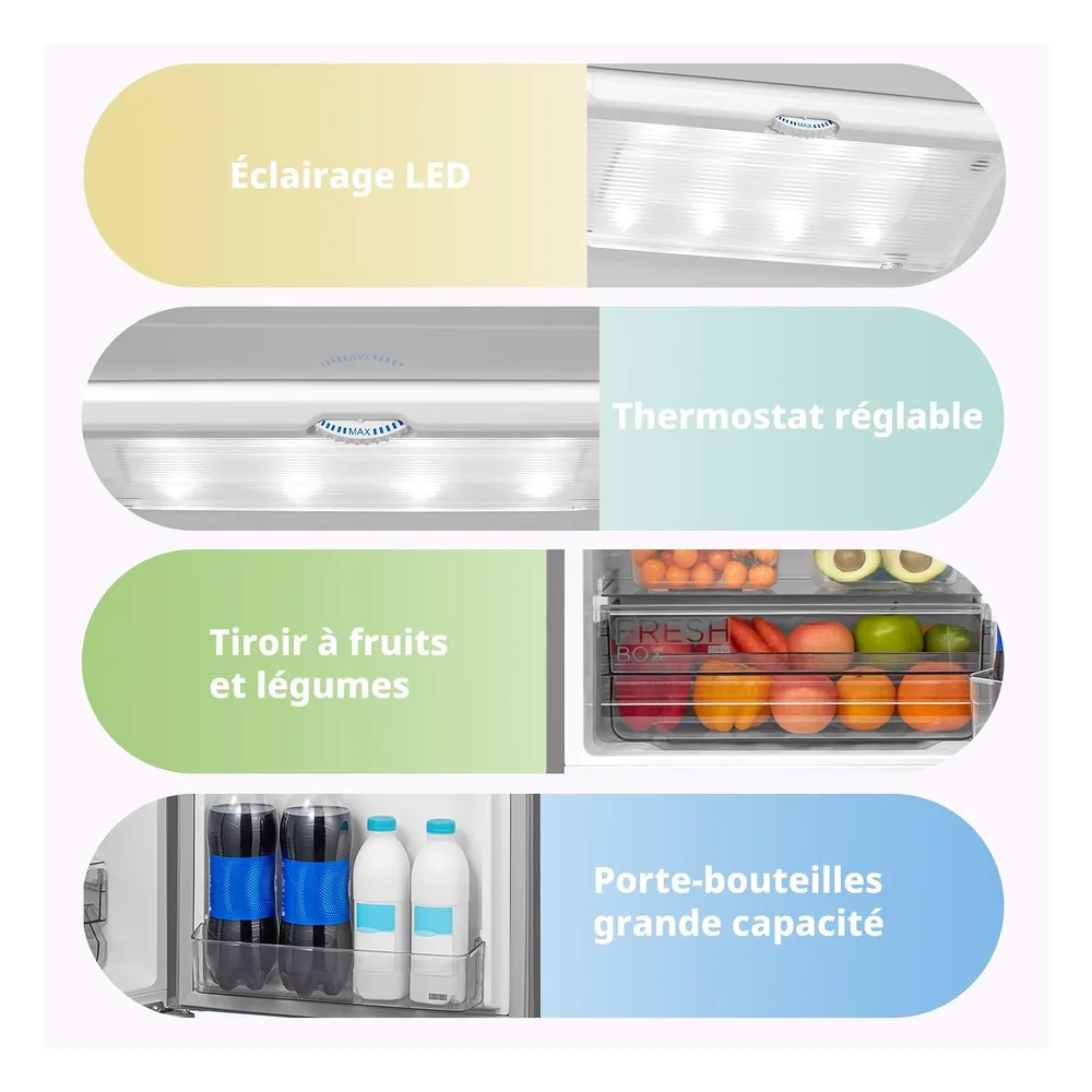 Comfee Réfrigérateur 262 L