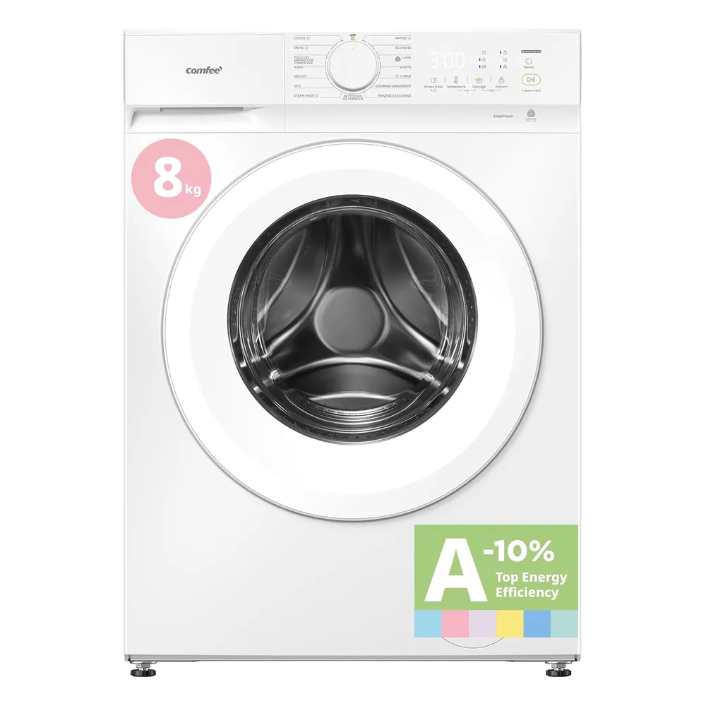 Comfee Lave-linge 8 kg CF08EWP05W