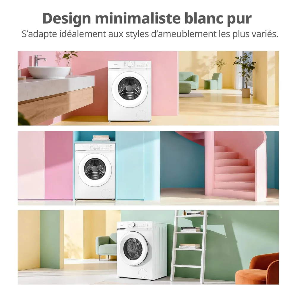 Comfee Lave-linge 8 kg CF08EWP05W