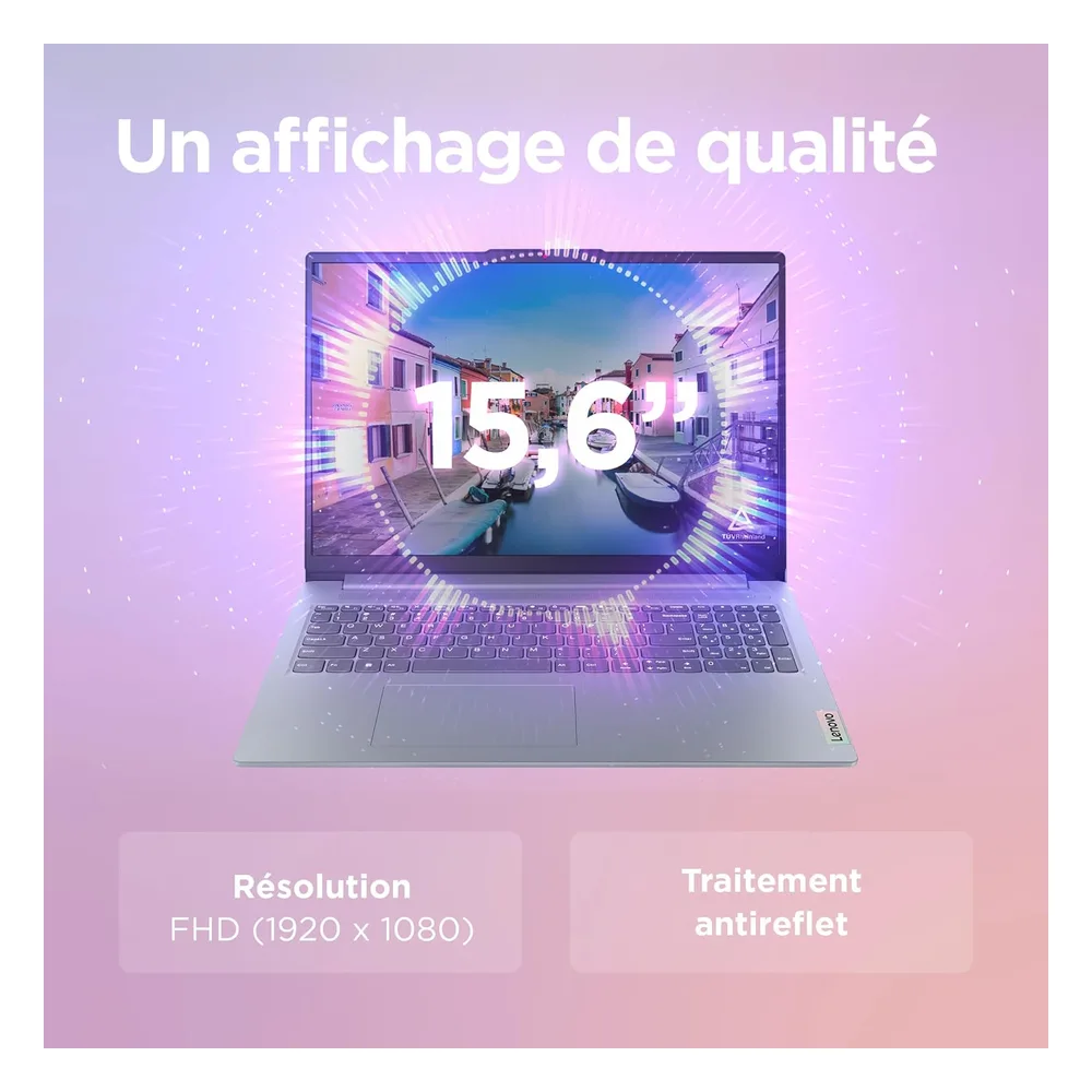 Lenovo PC portable 512 Go 15AMN8