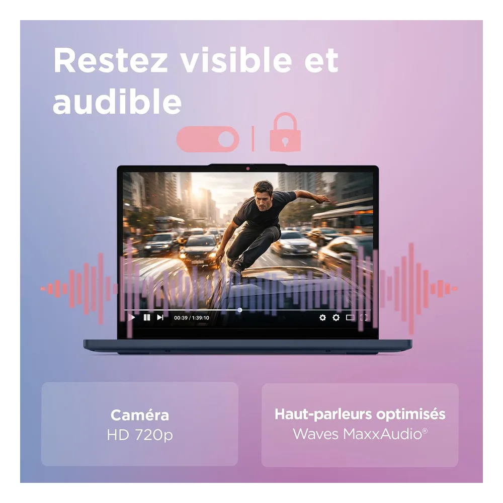 Lenovo Chromebook 128 Go Mali-G57