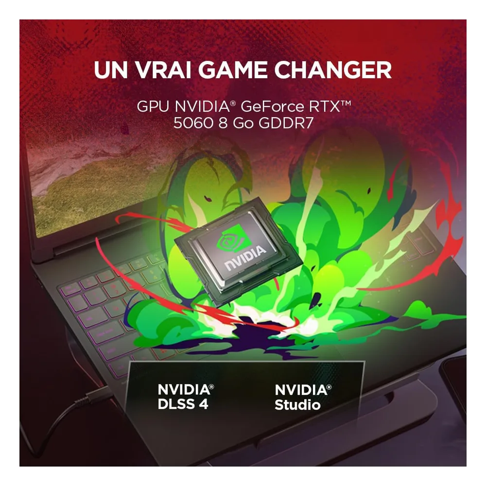 Lenovo PC portable gaming 16 Go 15AHP11