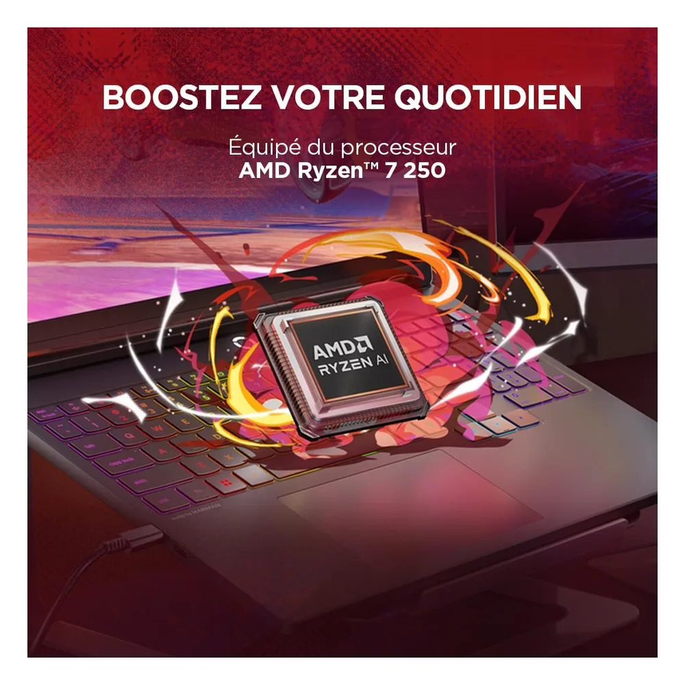 Lenovo PC portable gaming 16 Go 15AHP11
