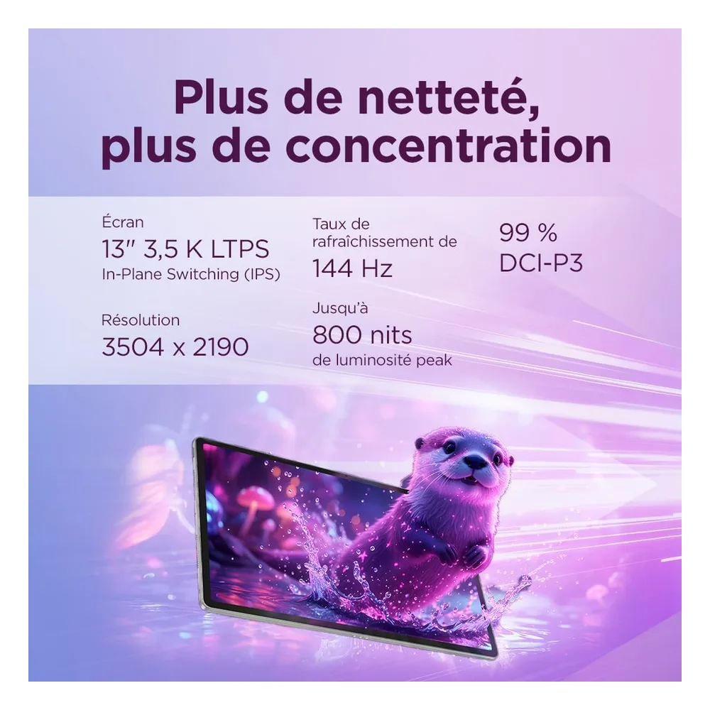 Lenovo Tablette 128 Go 13-Inch