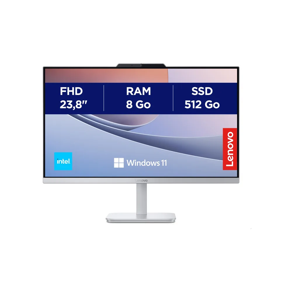 Lenovo PC tout-en-un 512GB
