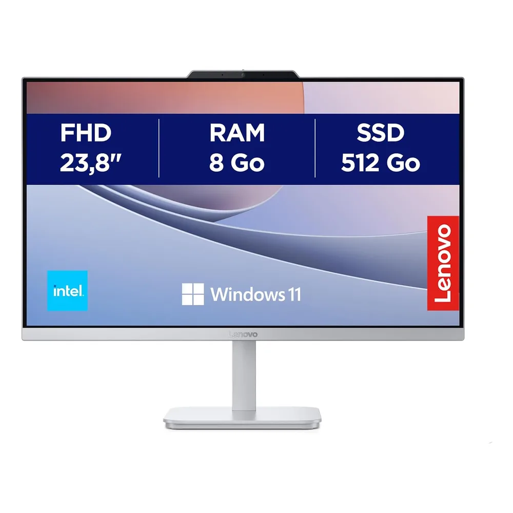 Lenovo PC tout-en-un 512GB