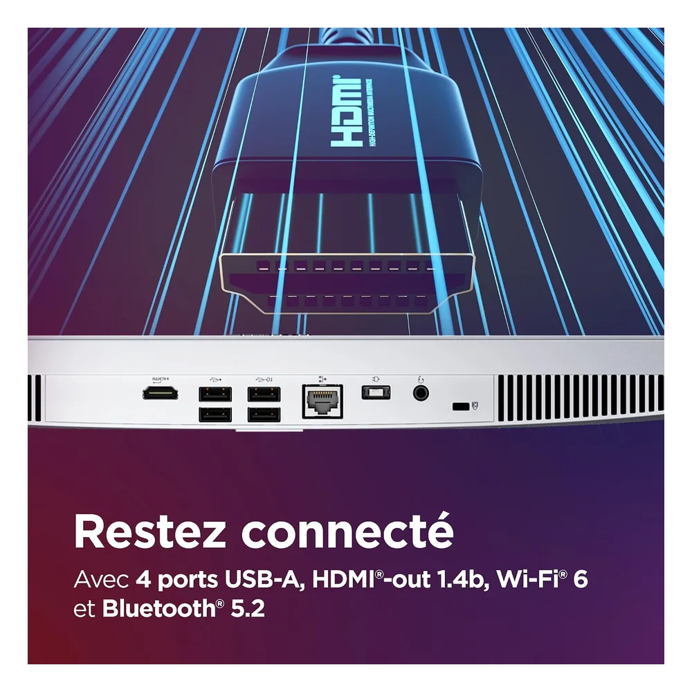 Lenovo PC tout-en-un 512GB