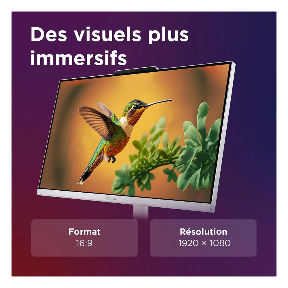 Lenovo PC tout-en-un 512GB