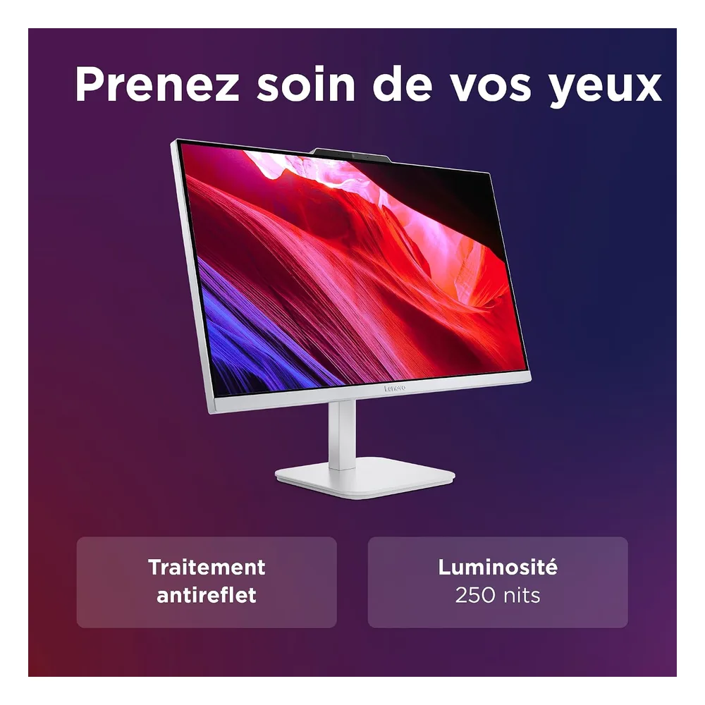Lenovo PC tout-en-un 512GB