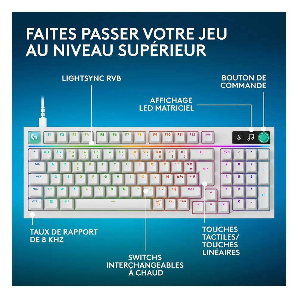 Logitech Clavier gaming