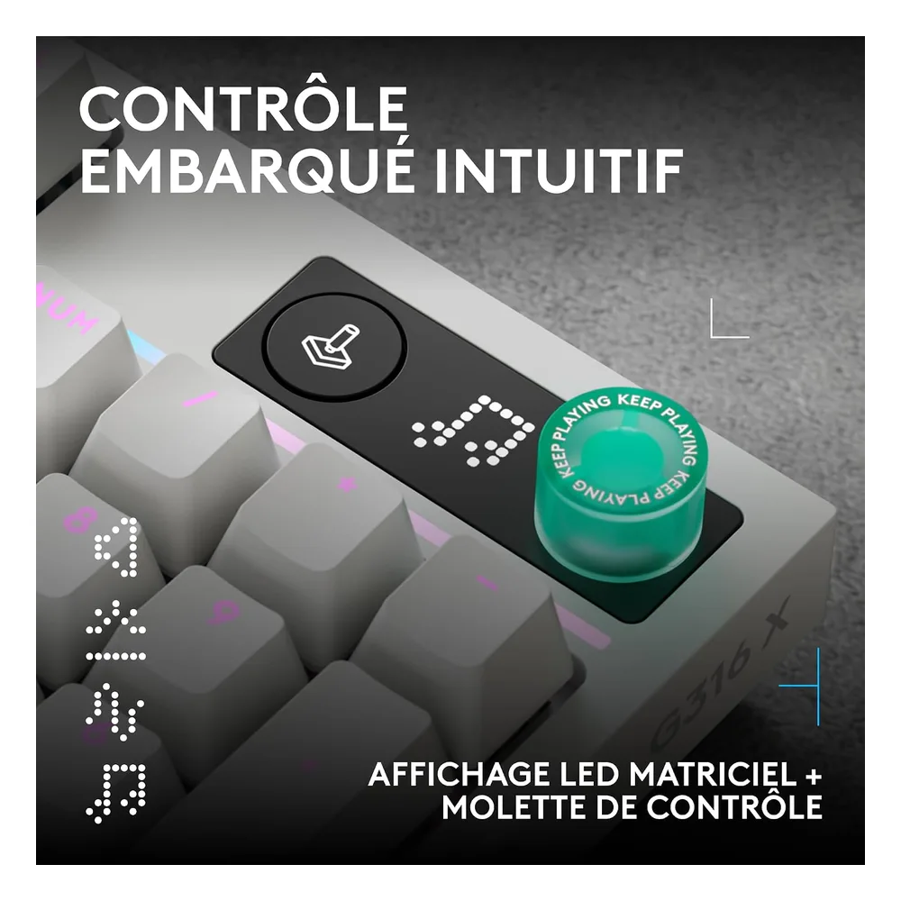 Logitech Clavier gaming