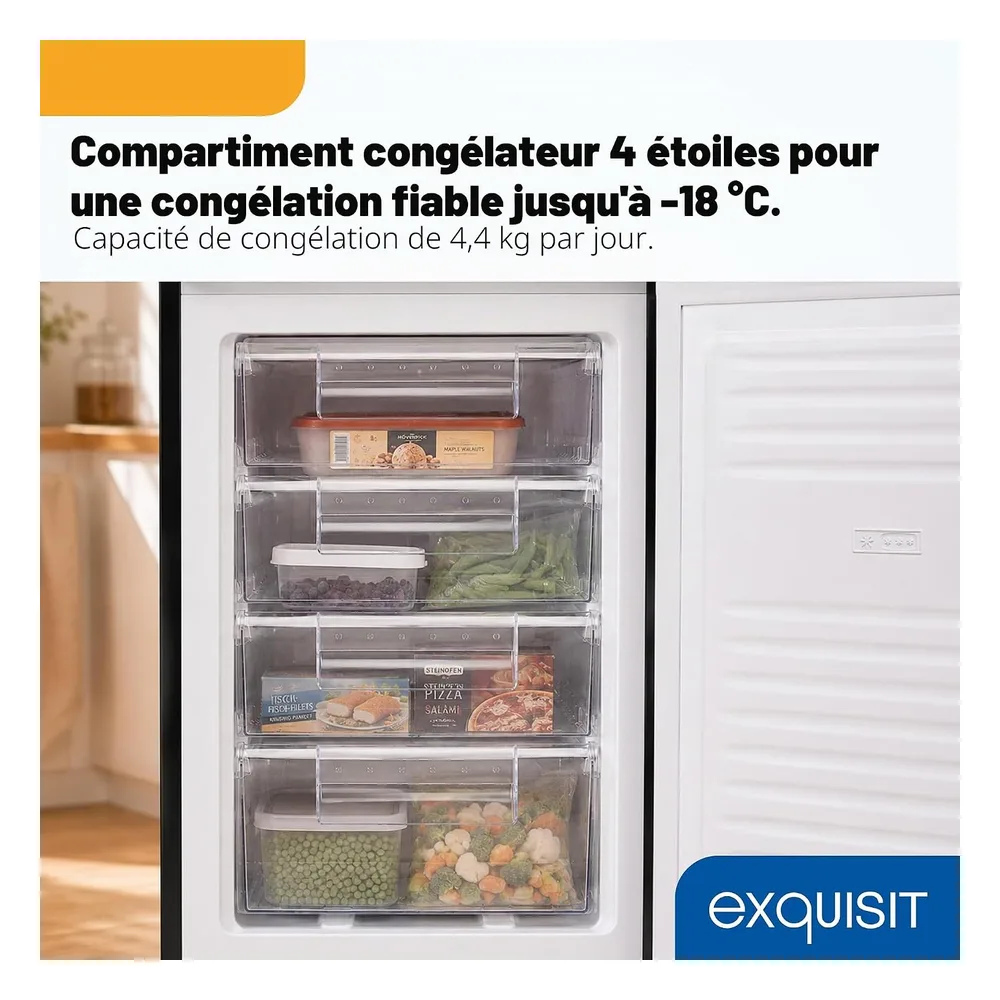 Exquisit Congélateur 91 L GS512-040E