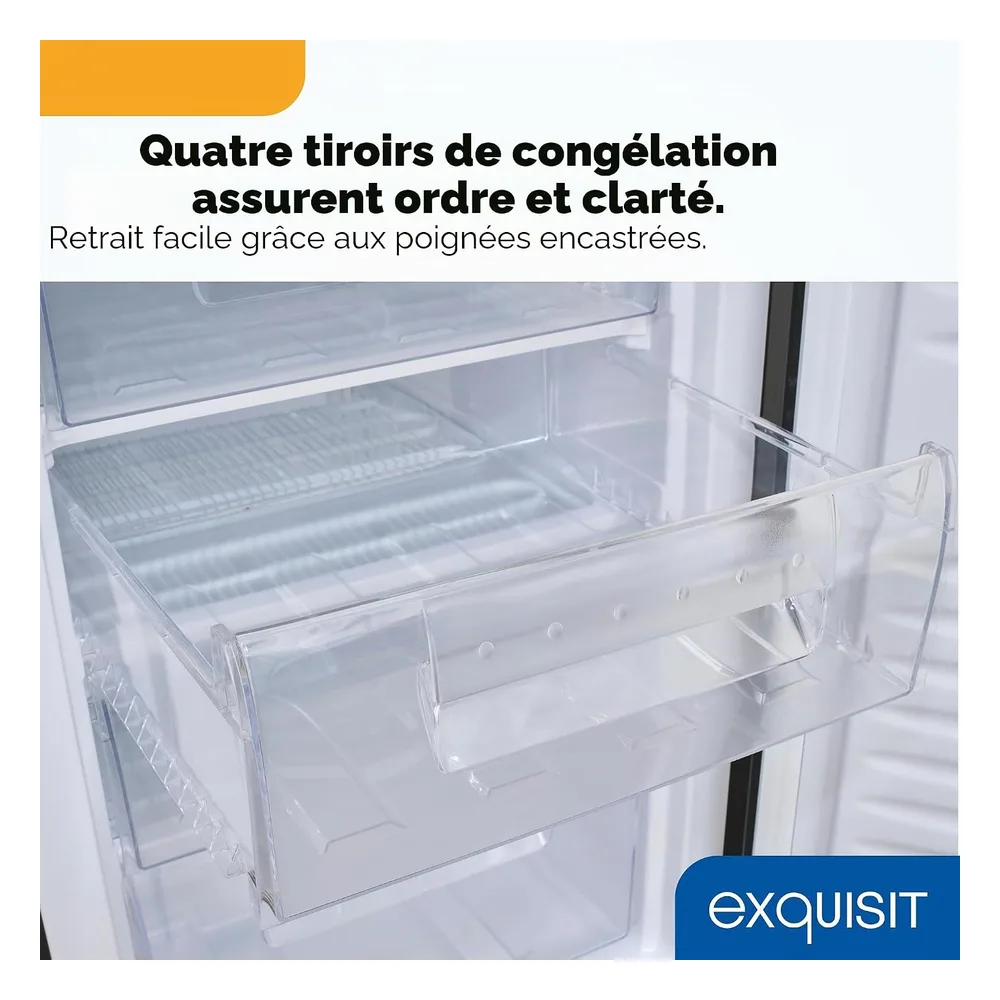 Exquisit Congélateur 91 L GS512-040E