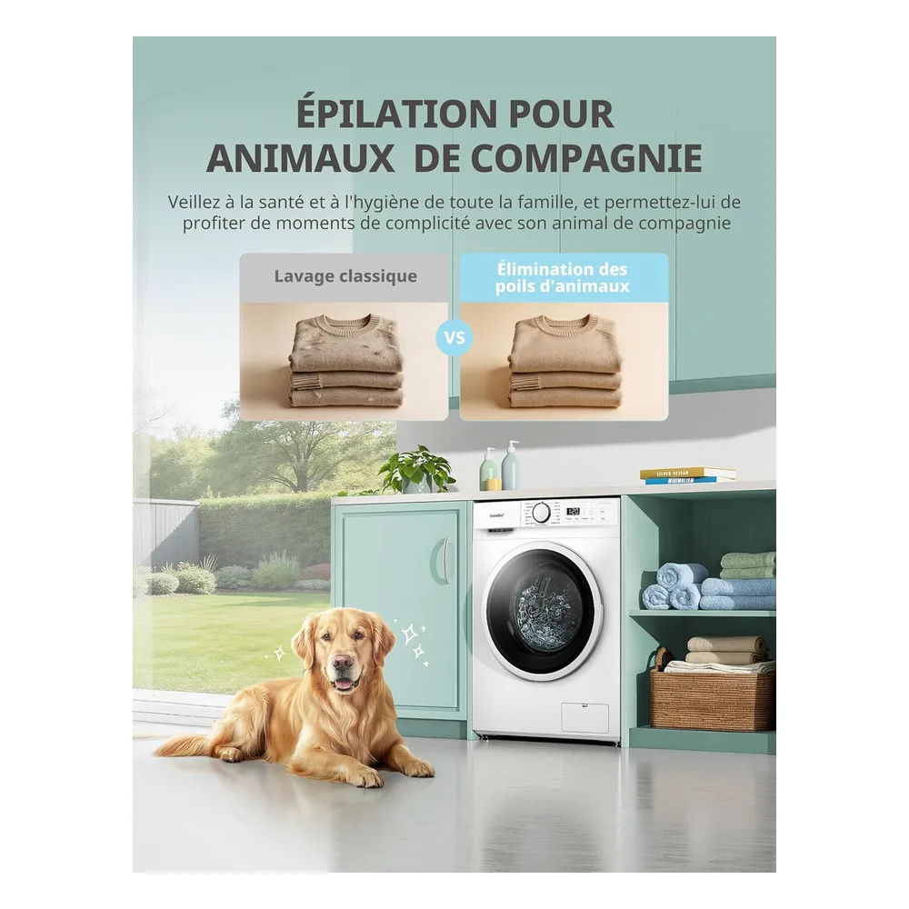 Comfee Lave-linge 12 kg CF12EWA01W